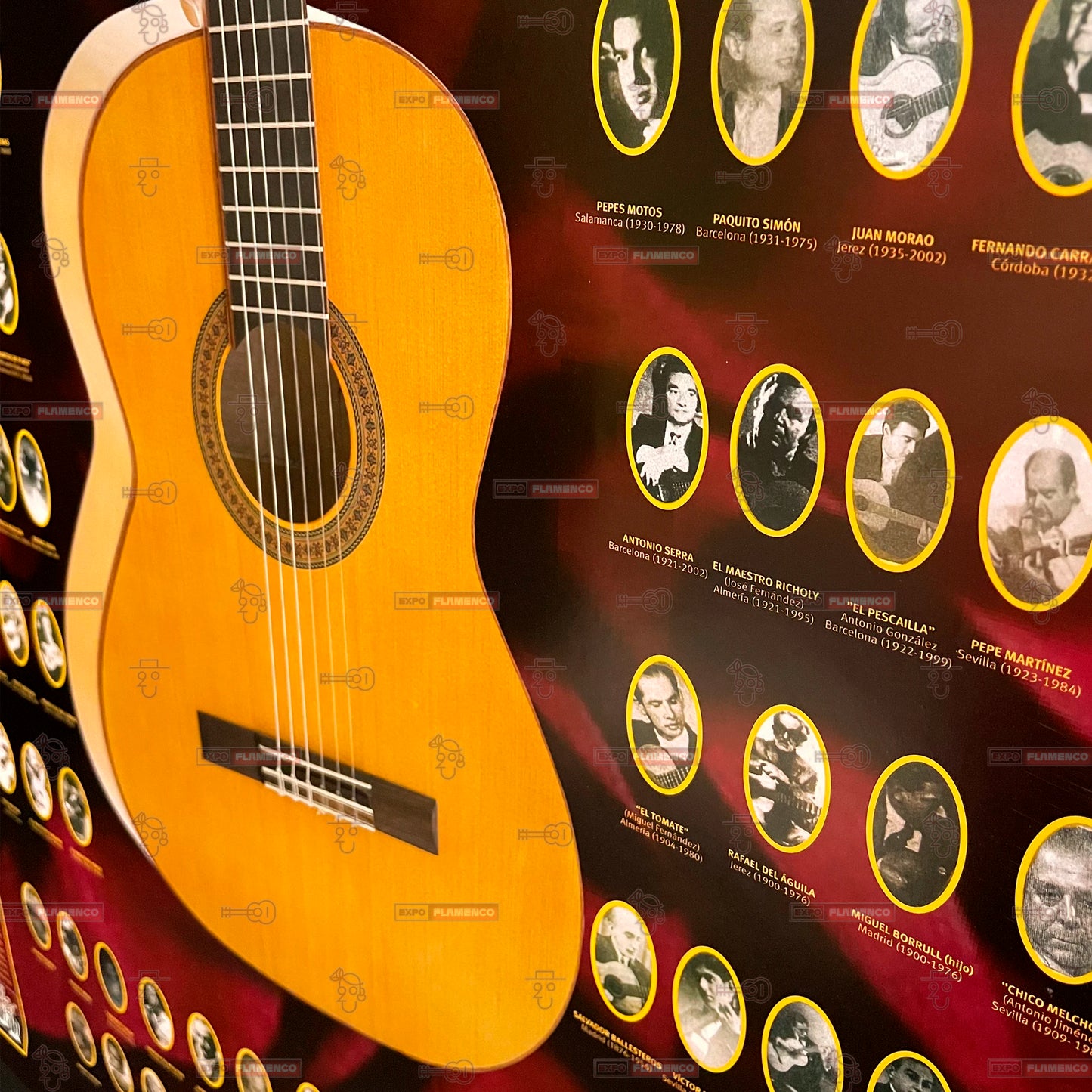 Pósters de Flamenco Identitario - Cantes - Bailes - Guitarras