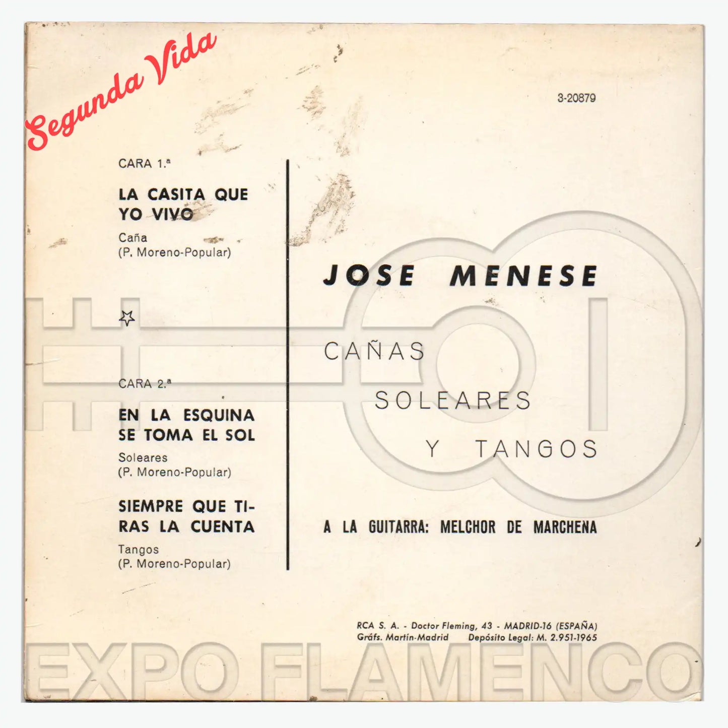 José Menese - Cañas, Soleares y Tangos