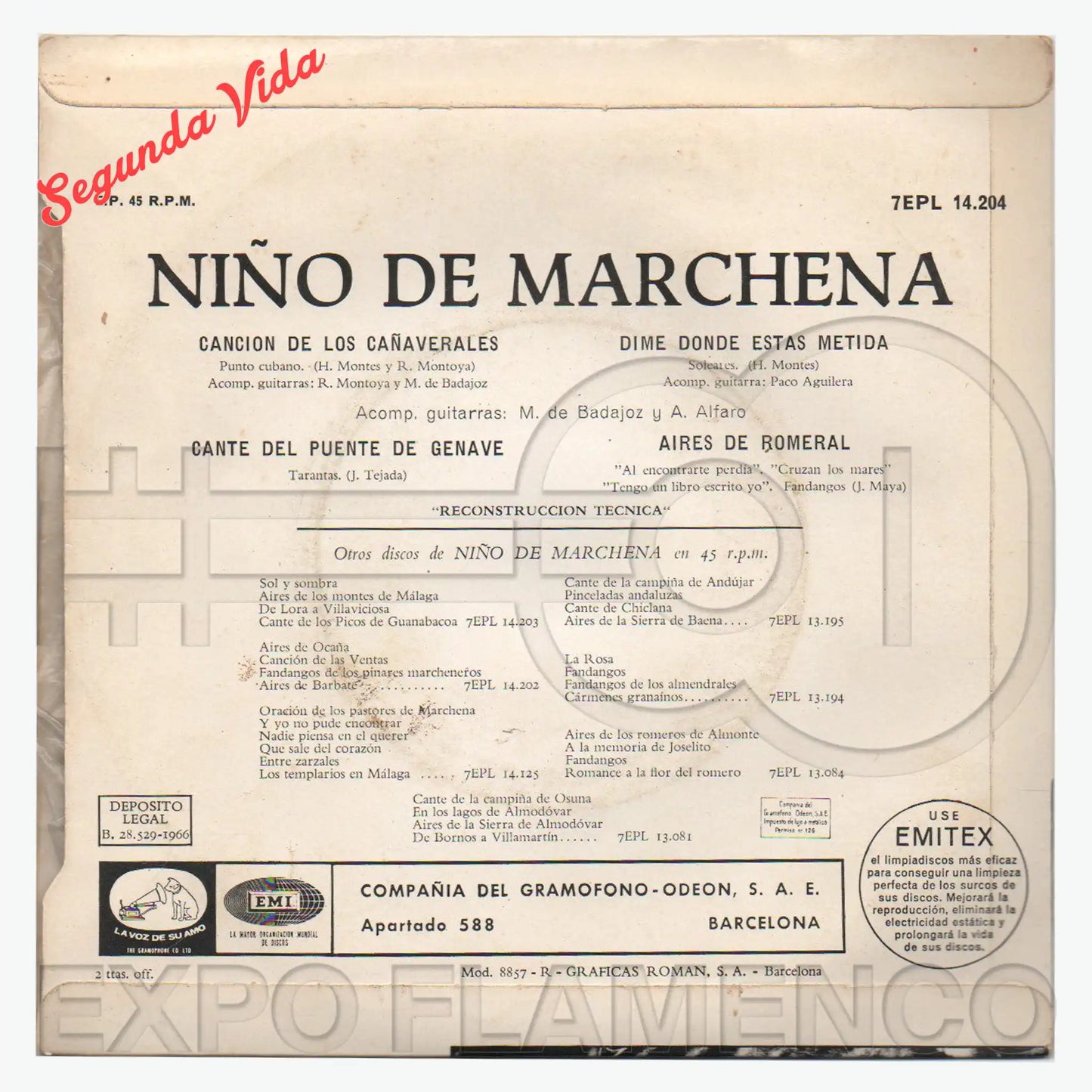 Niño de Marchena - Canción de los cañaverales