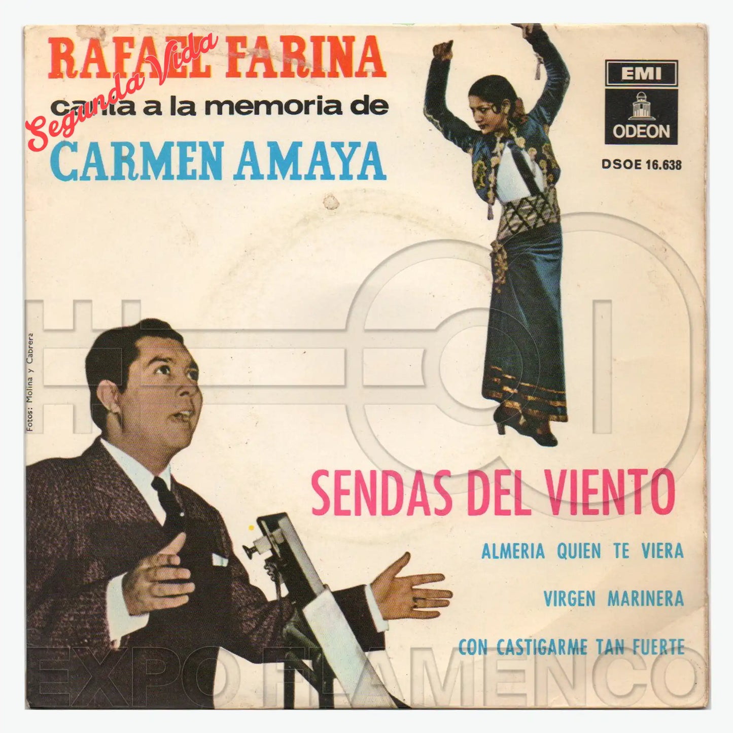 Rafael Farina - A la memoria de Carmen Amaya- Sendas del viento