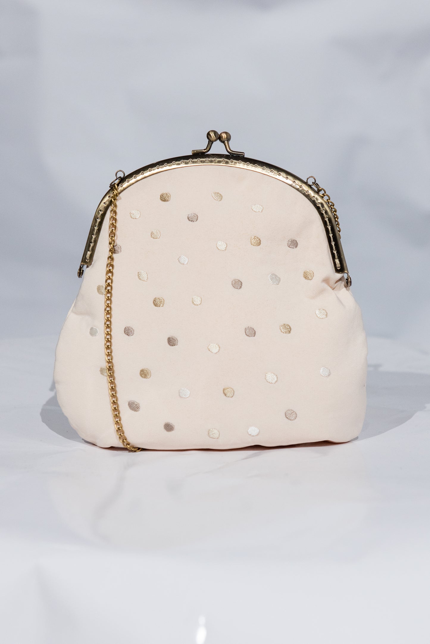 Handcrafted embroidered silk wallet