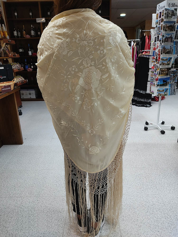 Mantón de seda