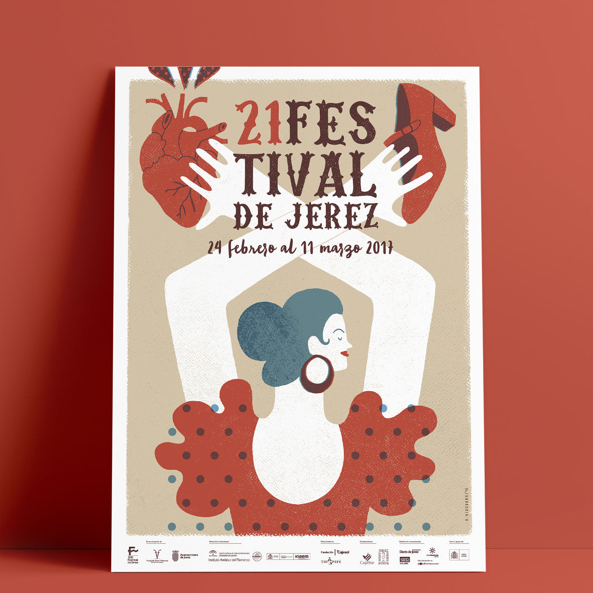 Póster - 21 Festival de Jerez / Cartel Oficial