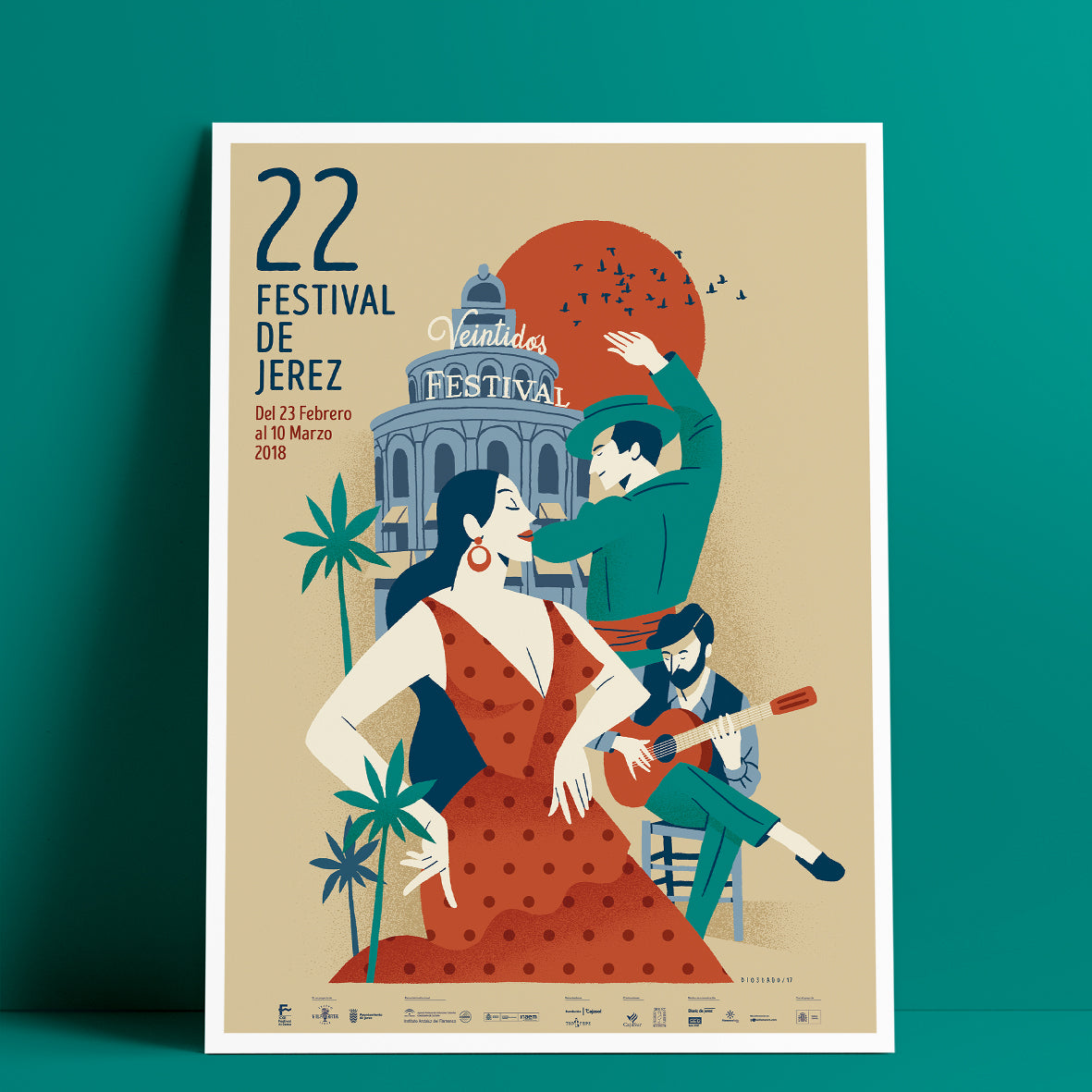 Póster - 22 Festival de Jerez / Cartel Oficial