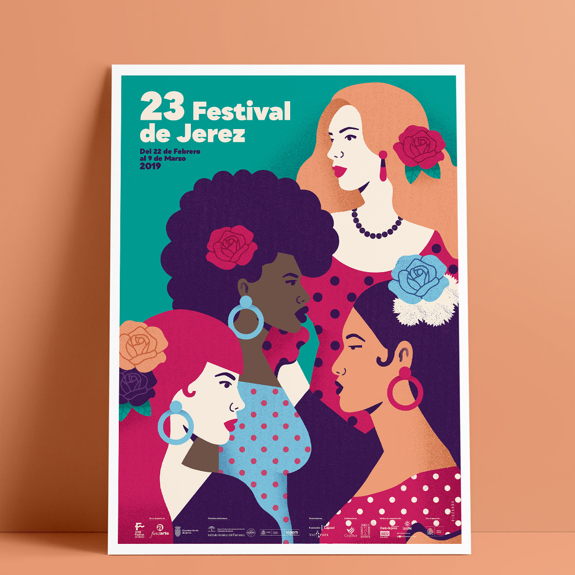 Póster - 23 Festival de Jerez / Cartel Oficial