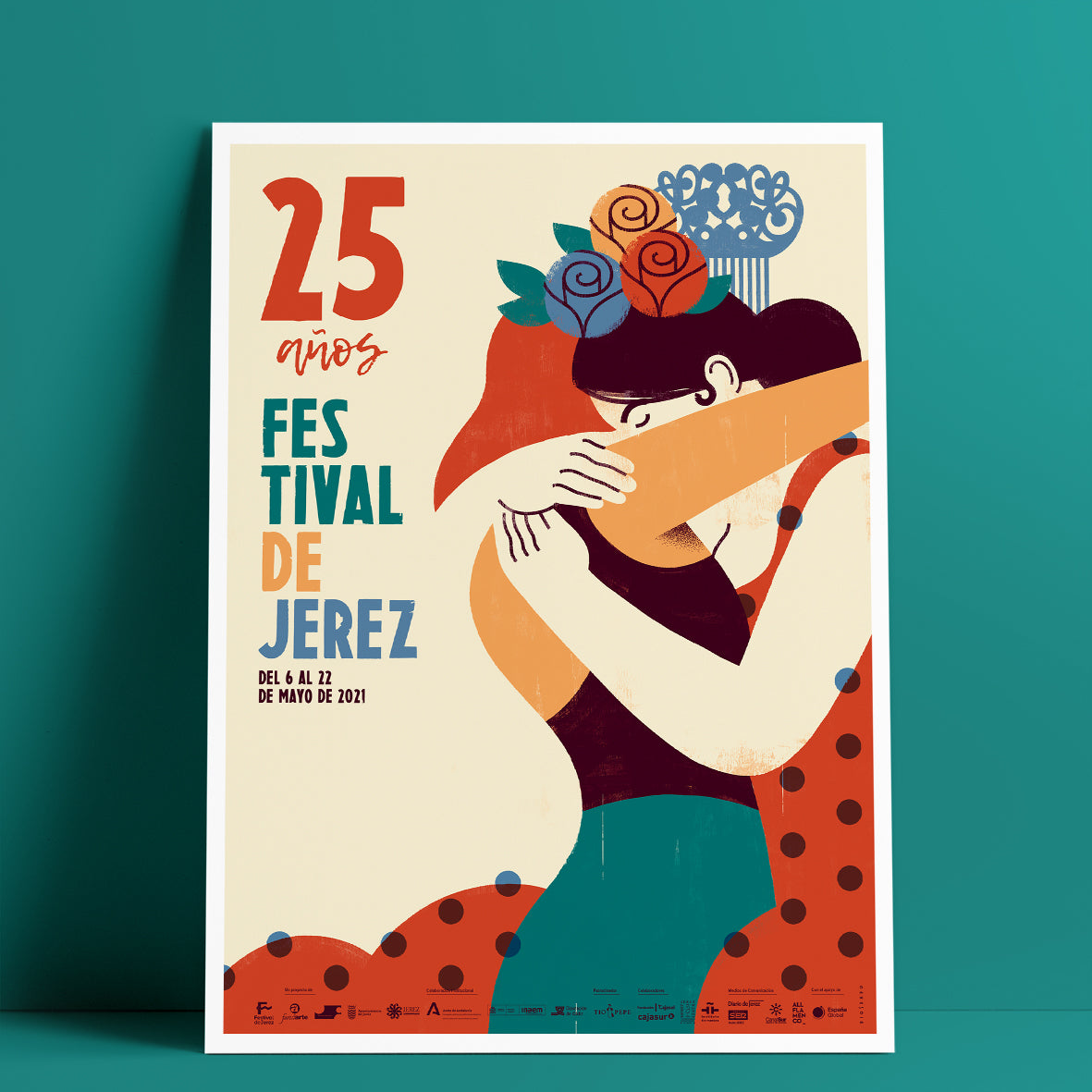 Póster - 25 Festival de Jerez / Cartel Oficial