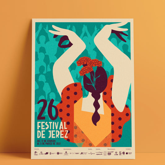 Póster - 26 Festival de Jerez / Cartel Oficial