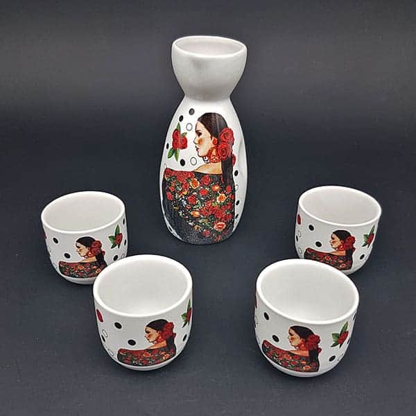 Set Sake - Modelo Flamenca